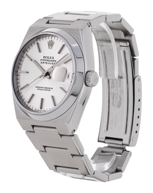 Rolex Oysterquartz Datejust - Silver Baton Dial